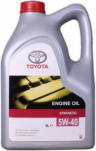 Toyota Engine Oil 5W-40, 5л.