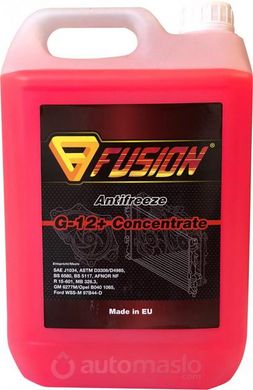 Антифриз концентрат Fusion Antifreeze красный G-12 -80 CONCENTRATE 5L