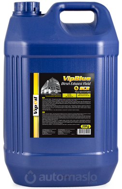 Жидкость для нейтрализации отработанных газов AdBlue VipOil SCR VipBlue - 32% водний раствор карбамида (мочевина), 20кг