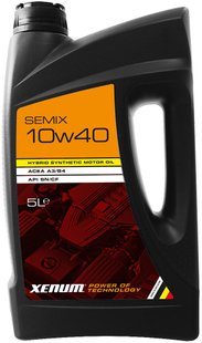 Xenum SEMIX 10W-40 | Hybrid Synthetic, 5л