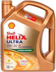 SHELL Helix Ultra SP 0W-20, 5л