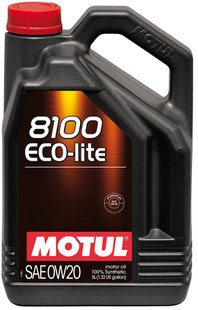 Motul 8100 Eco-lite 0W-20, 5л.