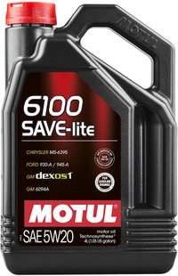 Motul 6100 Save-lite 5W-20, 4л.