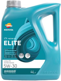 REPSOL ELITE LONG LIFE 50700/50400 5W-30, 4л