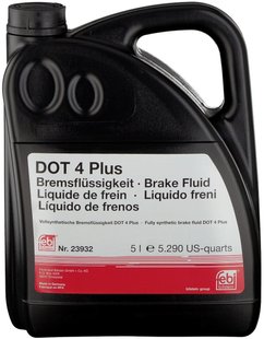 Febi 23932 Dot 4 Plus Brake Fluid, 5л.