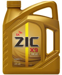 ZIC X9 5W-40, 4л