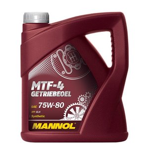 Mannol MTF-4 Getriebeoel 75W-80, 4л.