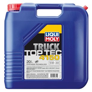 Liqui Moly Top Tec Truck 4150 5W-30, 20л.