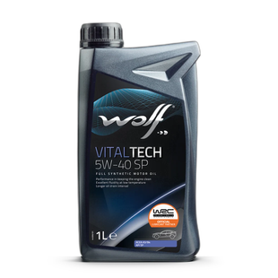 Wolf Vitaltech 5W-40 SP, 1л