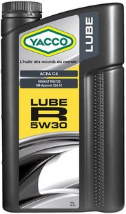 Yacco LUBE R 5W-30, 2л.