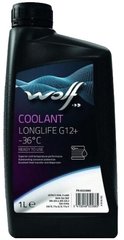 Готовый антифриз WOLF COOLANT LONGLIFE G12+ -36°C, 1л