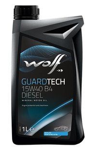 WOLF GUARDTECH 15W-40 B4 DIESEL, 1л