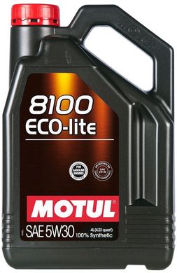 Motul 8100 Eco-lite 5W-30, 4л.