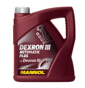 Mannol Automatic Plus ATF Dexron III, 4л.