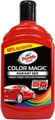 Цветообогащенный полироль КРАСНЫЙ Turtle Wax EXTRA FILL Color Magic, 500мл 53240