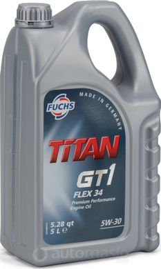 FUCHS TITAN GT 1 Flex 34 SAE 5W-30 5л