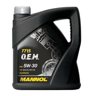 Mannol 7715 O.E.M. 5W-30, 5л.