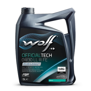Wolf Officialtech 0W-30 LL III FE, 5л