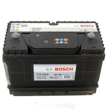 Акумулятор BOSCH T3 105Ah 12V (0092T30520)