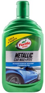 Восковый полироль с тефлоном Turtle Wax Metallic + PTFE "МЕТАЛЛИК", 500мл 53020