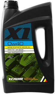 Xenum X1 0W-40 | Ester, 4л