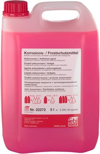 Febi 22272 Antifreeze / Coolant G12 (красный), 5л.