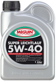 Meguin megol Motorenoel Super Leichtlauf 5W-40, 1л.