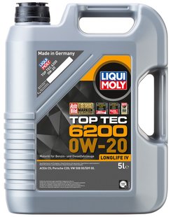 Liqui Moly Top Tec 6200 0W-20, 5л