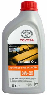 Toyota Engine Oil 0W-20, 1л.