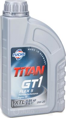FUCHS TITAN GT 1 Flex 5 SAE 0W-20 1л