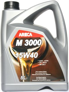 Areca M3000 15W40, 210л.