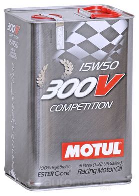 Motul 300V COMPETITION 15W-50, 5л.