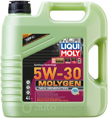 Liqui Moly Molygen DPF 5W-30, 4л.