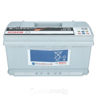 Автомобільний акумулятор BOSCH S5 013 12V 100Ah 830A (0092S50130)