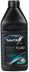 Тормозная жидкость WOLF BRAKE FLUID DOT 5.1, 1л