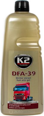 K2 TURBO DFA-39 1L Антигель для дизельного топлива