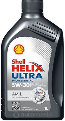 SHELL Helix Ultra Professional AM-L 5W-30, 1л.