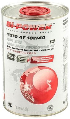 Japan Oil Bi-Power Moto 4T 10W-40, 1л