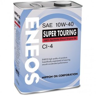 ENEOS SUPER TOURING CI-4 10W-40, 4л.