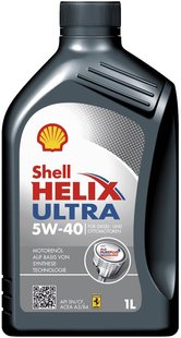 SHELL Helix Ultra 5W-40, 1л.