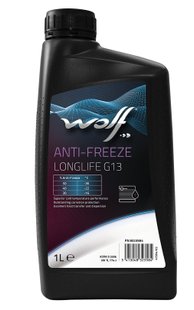 Антифриз-концентрат WOLF ANTI-FREEZE LONGLIFE G13, 1л