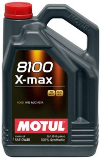 Motul 8100 X-max 0W-40, 5л.