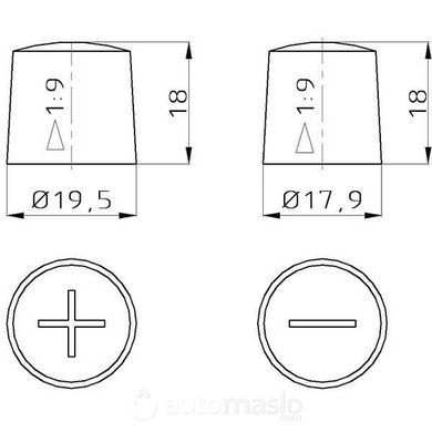 Автомобільний акумулятор BOSCH S5 015 12V 110Ah 920A (0092S50150)