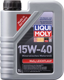 Liqui Moly МoS2 Leichtlauf 15W-40, 1л.