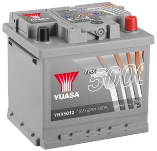 Автомобильный аккумулятор Yuasa Silver High Performance Battery 12V 54Ah YBX5012 (0)