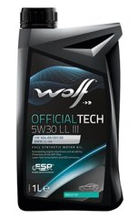WOLF OFFICIALTECH 5W-30 LL III, 1л
