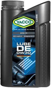 Yacco LUBE DE 0W-30, 1л.
