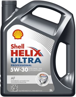 SHELL Helix Ultra Professional AF 5W-30, 4л.