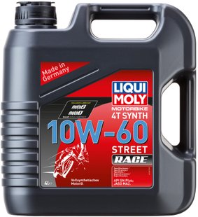 Liqui Moly Racing Synth 4T 10W-60, 4л