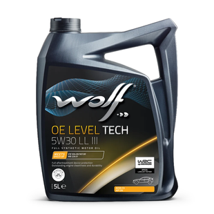 Wolf OE Level Tech 5W-30 LL III, 5л